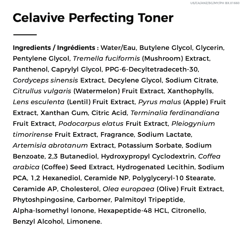 Celavive® Perfecting Toner ANZ
