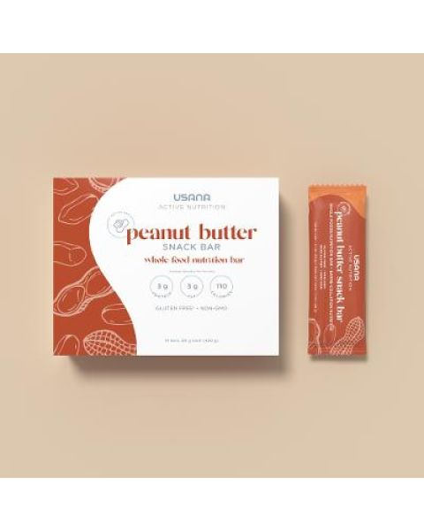 alt USANA Peanut Butter Snack Bar (14 Bars / Box) text