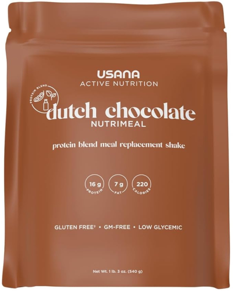 alt USANA Dutch Chocolate Nutrimeal™ text